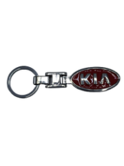 Kia Uyumlu Yedek Parça Metal Anahtarlık Kırmızı