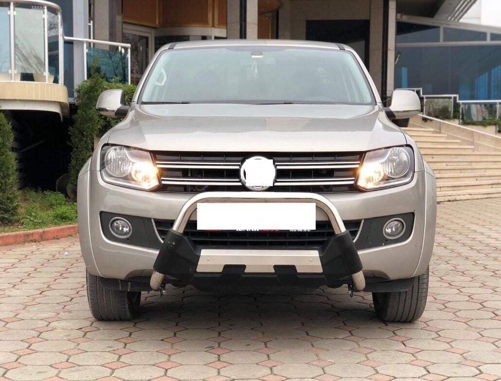 Toyota Revo 2006+ Uyumlu Off Road Krom Poliüretan Ön Koruma Ön Tampon Koruma Demiri Amazonplus AQM4WD PWT15