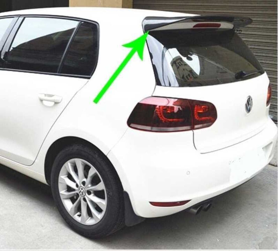 Volkswagen Golf 6 Uyumlu Spoiler (Piano Black)