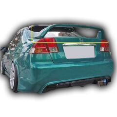 Honda Civic Uyumlu Vtec2 Si Spoiler Boyalı Fiber