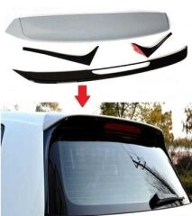 Volkswagen Golf 7 Uyumlu 2013-2020 GTİ Cam Spoiler 4 Parça
