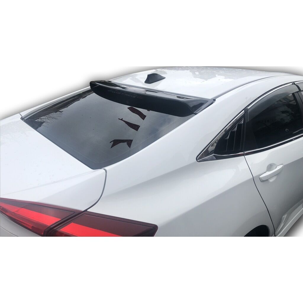 Honda Civic Fc5 Uyumlu Yedek Parça Cam Üstü Spoiler Boyalı Fiber