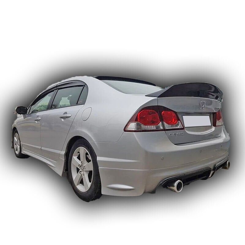 Honda Civic Fd6 Uyumlu Yedek Parça Spoon Spoiler Boyalı Fiber