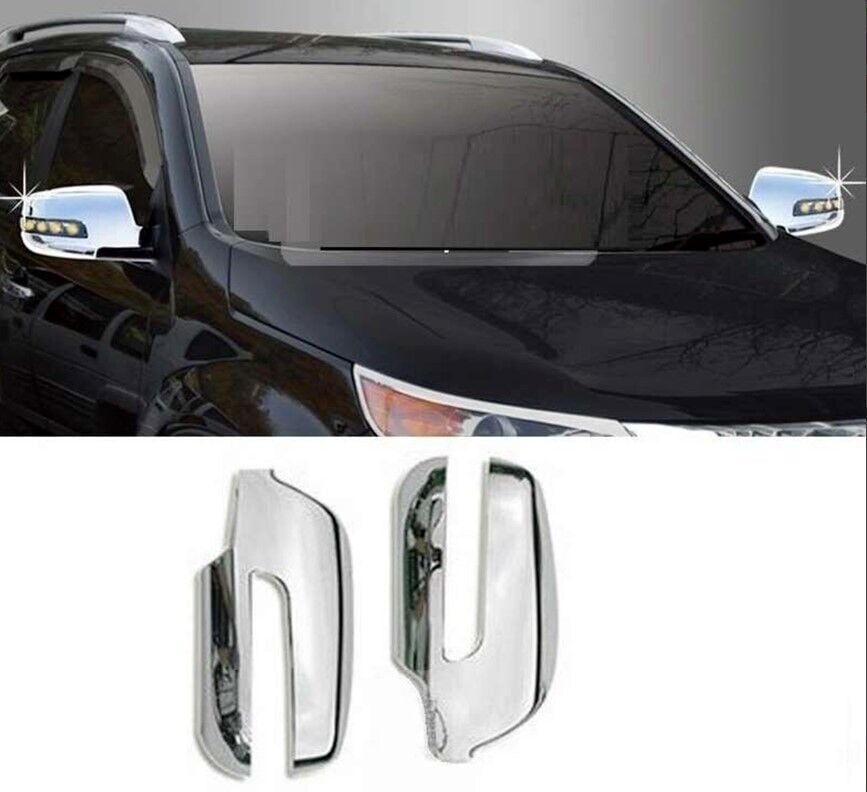 Kıa Sorento Uyumlu 2010-2013 Ayna Kapağı  Abs Krom