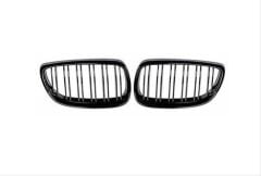 Bmw E92 2006-2009 Uyumlu Yedek Parça M3 Böbrek Çift Çizgi Panjur Piano Black