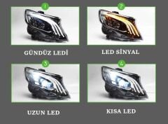 Mercedes W447 Vito Uyumlu Maybach Led Far