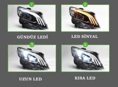 Mercedes W447 Vito Uyumlu Maybach Led Far