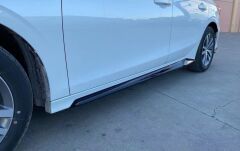 Honda Civic FE1 Uyumlu 2022 İçin Uyumlu Aero Marşpiyel- Piano Black