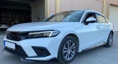 Honda Civic FE1 Uyumlu 2022 İçin Uyumlu Aero Marşpiyel- Piano Black