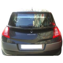 Renault Megane 2 HB Uyumlu Yedek Parça Cam Altı Spoiler Boyalı
