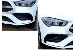 Mercedes W118 Cla Için Uyumlu Cla 2020+ Ön Tampon Yan Bıçakaları- 2 Parça