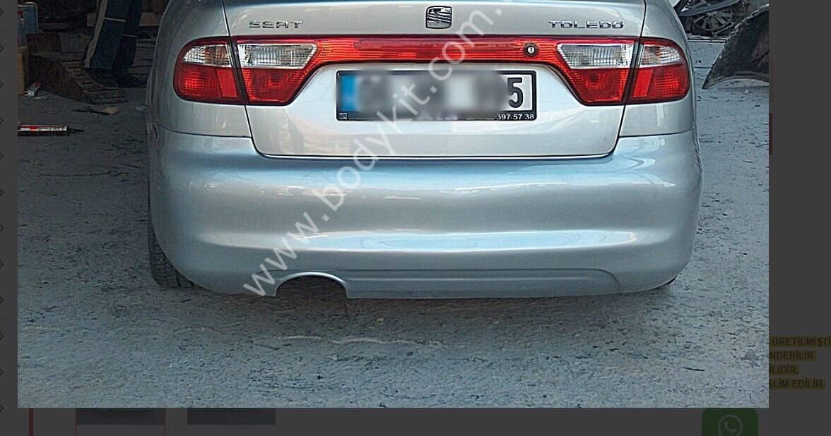 Seat Toledo Cupra Uyumlu Yedek Parça  Arka Tampon