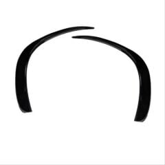 Mercedes W205 2019+ C Serisi Için Uyumlu Yedek Parça Ön Tampon Bıçakları 2 Parça (Pıano Black)