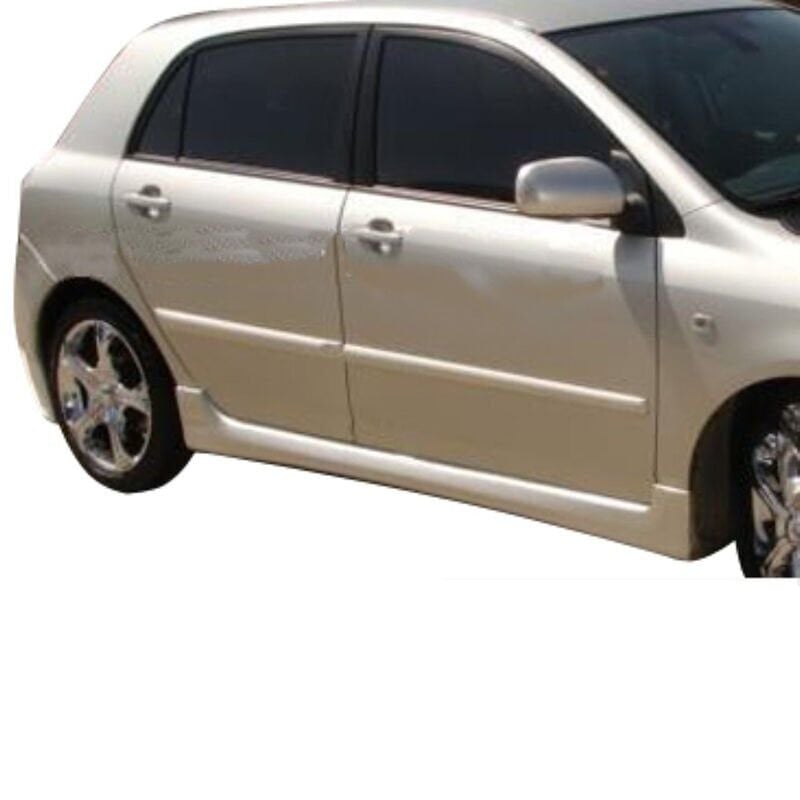 Toyota Corolla HB 2002-2007 Uyumlu Marşpiyel Boyasız Fiber