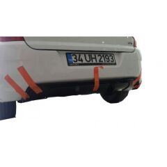 Citroen C4  Uyumlu Yedek Parça 2011 - 2016 Difüzör Plastik Boyasız