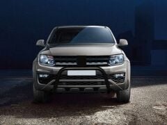 Toyota Revo 2006+ Uyumlu Off Road Siyah Ön Koruma Ön Tampon Koruma Demiri Dinamic Plus AQM4WD PWT22