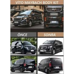 Mercedes W447 Vito Uyumlu Maybach Body Kit 2016-2023 (Kaputsuz Versiyon)