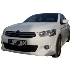 Citroen C-Elysee Uyumlu Yedek Parça  2012 - 2016 Ön Tampon Flap Plastik Boyasız