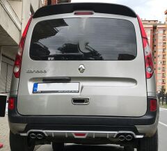 Renault Kangoo Uyumlu Üniversal Arka Tampon Difüzör