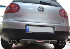 Volkswagen Golf 5 Uyumlu Yedek Parça Üniversal Arka Tampon Difüzör