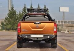 Nissan Navara 2010-2021 Off Road Uyumlu Arka Tampon Koruma AQM4WD S20
