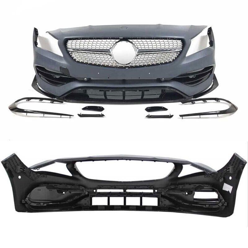 Mercedes W117 CLA 45 Uyumlu Yedek Parça Ön Tampon & Panjur 2013-2018