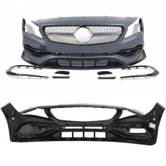Mercedes W117 CLA 45 Uyumlu Yedek Parça Ön Tampon & Panjur 2013-2018