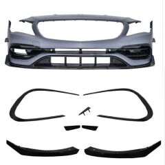 Mercedes W117 CLA 45 Uyumlu Yedek Parça Ön Tampon & Panjur 2013-2018