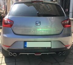 Seat İbiza Uyumlu  Üniversal Arka Tampon Difüzör