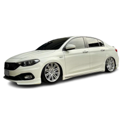 Fiat Egea 2015 - 2021 Custom Style Marşpiyel Plastik Boyasız