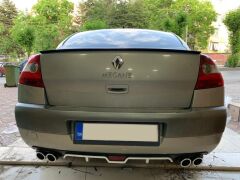 Renault Megane 2 Uyumlu Üniversal Arka Tampon Difüzör