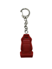 Metal Mini Koltuk Anahtarlık Kırmızı