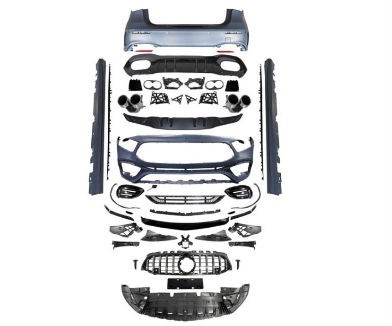 Mercedes W177 HB Uyumlu Yedek Parça A45 Body Kit (Full Set)