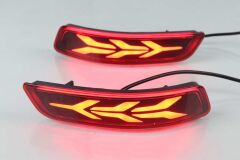 Toyota Corolla 2014-2018 Uyumlu Yedek Parça Ağaç Dizayn Arka Sis Ledi