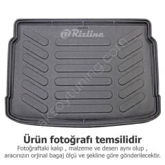 Jaguar F-Pace 2016+ Uyumlu Yedek Parça 3D Bagaj Havuzu