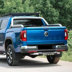SsangYong Musso 2019+ İçin Off Road Titanic Plus Arka Koruma Demiri Krom AQM4WD PAK25