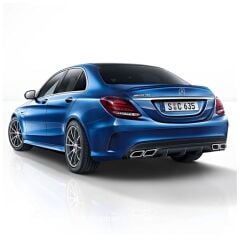 Mercedes C W205 Uyumlu 2014-2019 Piano Black Spoiler