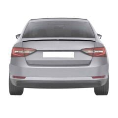 Skoda Superb Uyumlu 2015-2019 Piano Black Spoiler