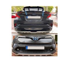 Toyota C-HR Uyumlu Ön Arka Tampon Koruma