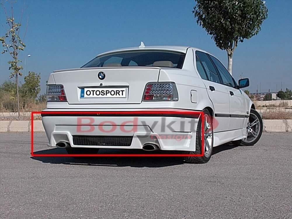 Bmw E36 Uyumlu Yedek Parça Arka Karlık - Yarım Tampon Eki