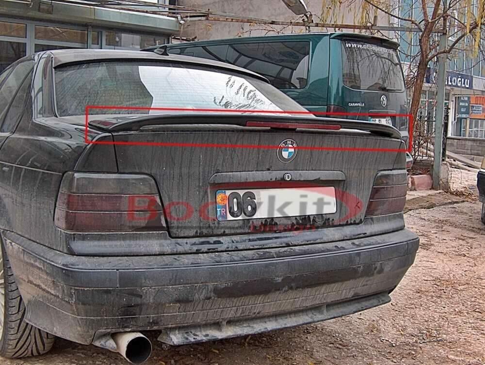Bmw E36 Uyumlu Yedek Parça Işıklı Spoiler