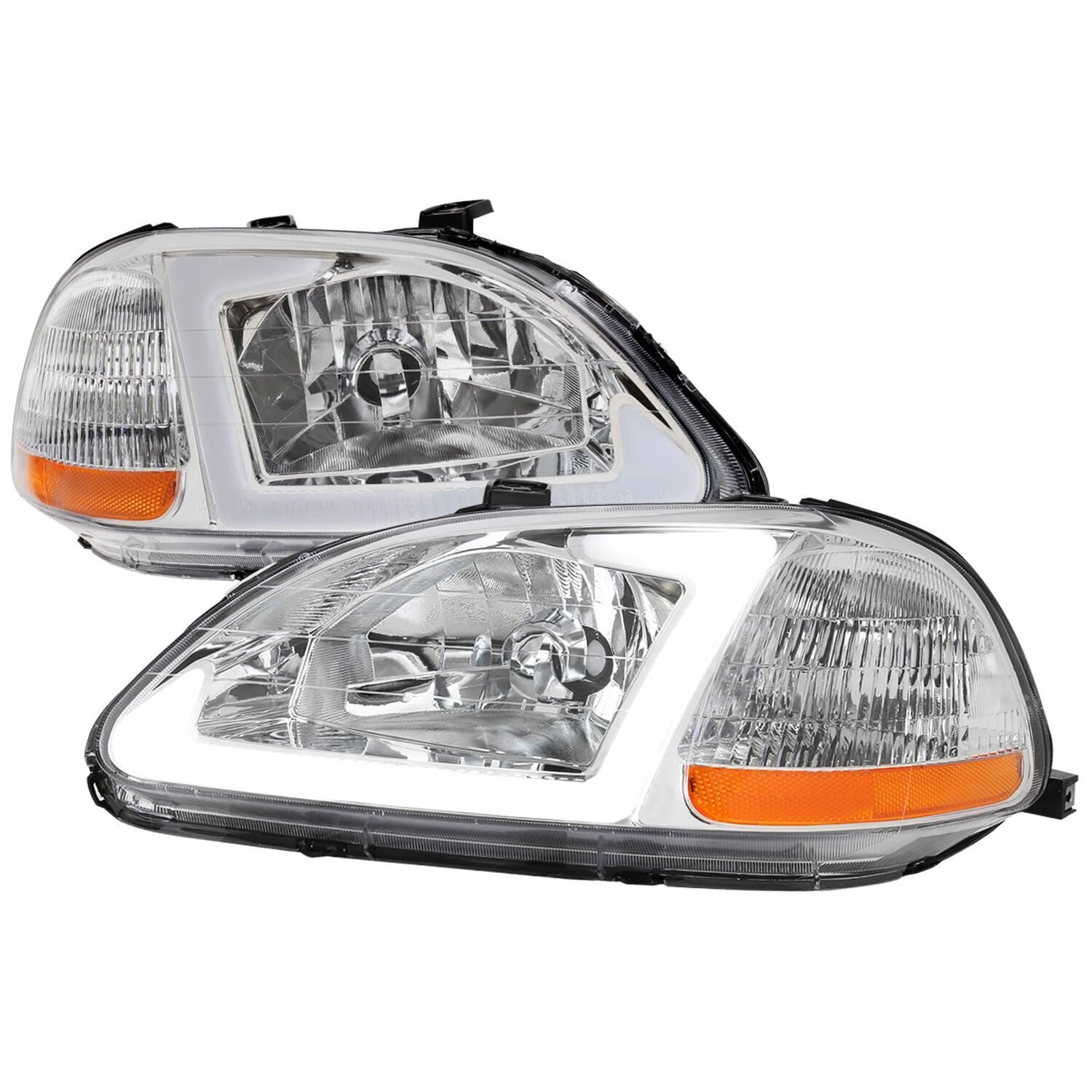 Honda Civic 1996-1998 Ledli Usdm Far