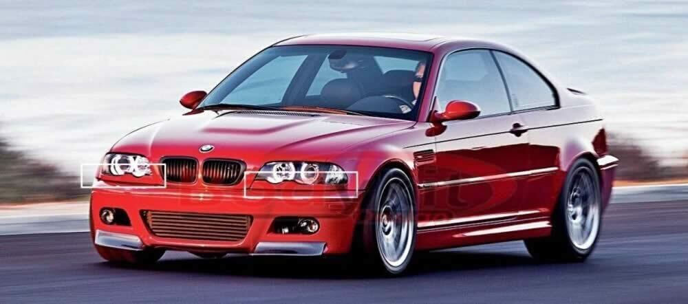 Bmw E46 Uyumlu Far Kaşı Takımı