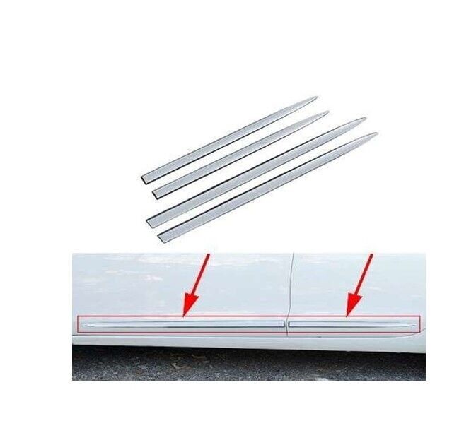 Ford Focus  Uyumlu Yedek Parça Sedan 2011-2018 Yan Kapı Çıtası Krom