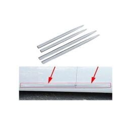 Ford Focus  Uyumlu Yedek Parça Sedan 2011-2018 Yan Kapı Çıtası Krom