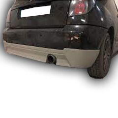 Citroen C2 Uyumlu Yedek Parça  Arka Tampon Giydirme Boyalı