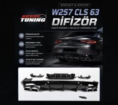 Mercedes W257 Cls 63 Difüzör