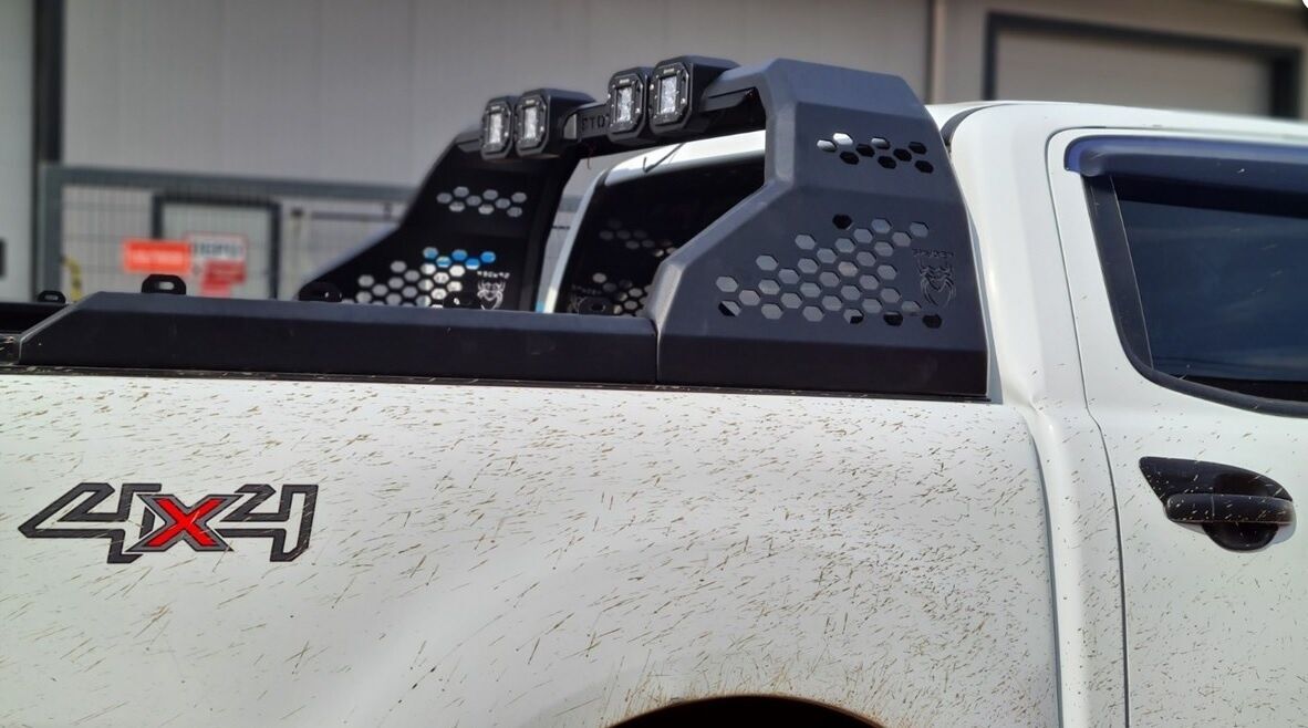 Volkswagen Amarok 2010-2017 Uyumlu Yedek Parça Fullback Işıklı Roll Bar AQM4WD X11