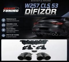 Mercedes W257 CLS 53 Uyumlu Difüzör
