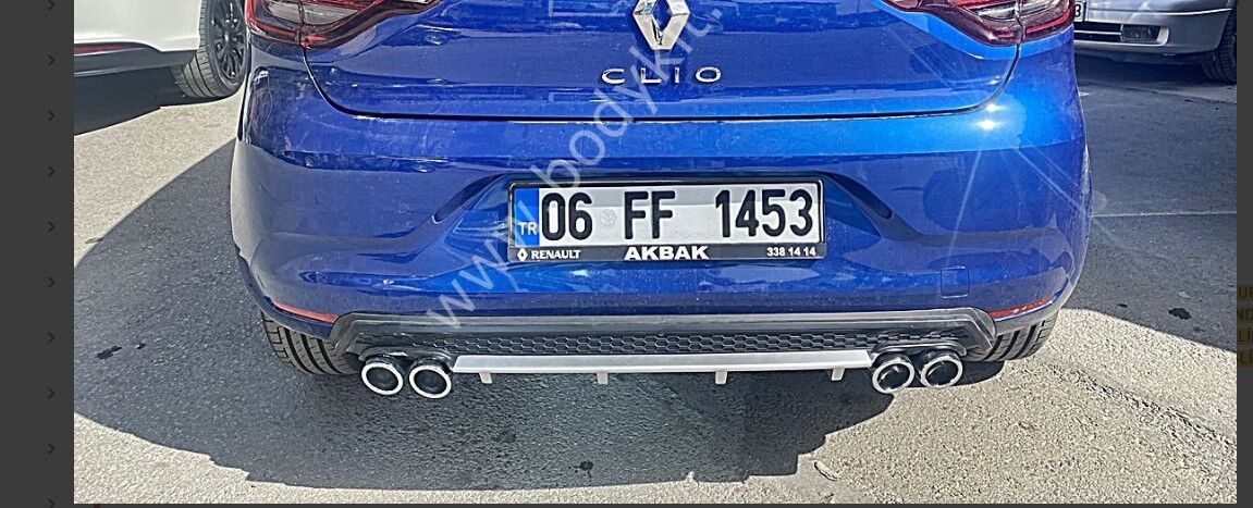 Renault Clio 5 Uyumlu Yedek Parça Difüzör - Plastik